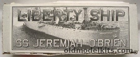 Toms Modelworks 1/700 Liberty Ship SS Jeremiah O'Brien plastic model kit